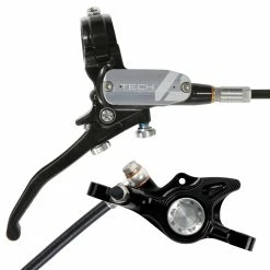 HOPE Tech 4 X2 Hydraulic Disc Brake - Right-Hand/Front (No Rotor) 13 HOPE Tech 4 X2 Hydraulic Disc Brake - Right-Hand/Front (No Rotor) -Braking Sales Shop 12c69472 t4x2sr