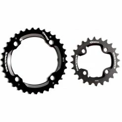 Race Turbine 4 Bolt 2x11 Chainring Set (104/64 BCD)