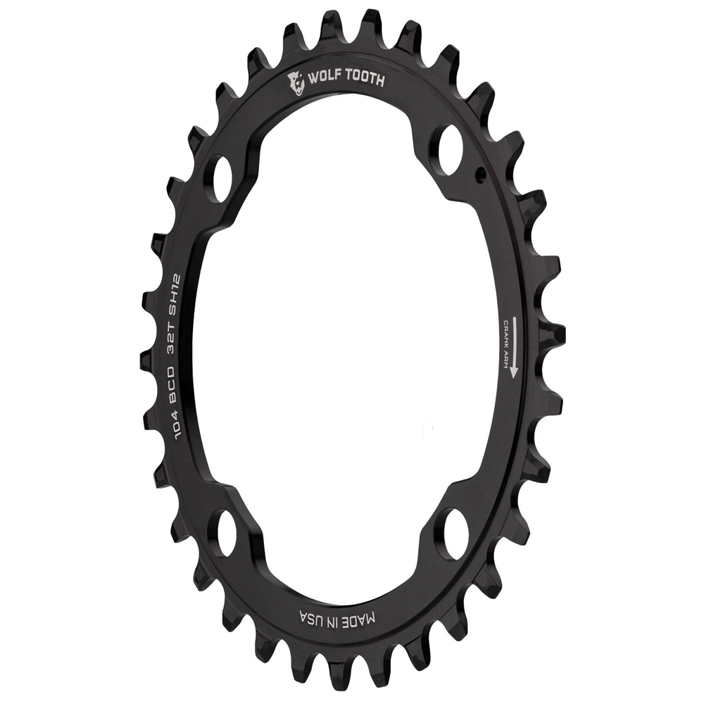 Wolf 104 BCD Chainring For Shimano 12 Speed 4 Wolf 104 BCD Chainring For Shimano 12 Speed - Image 2