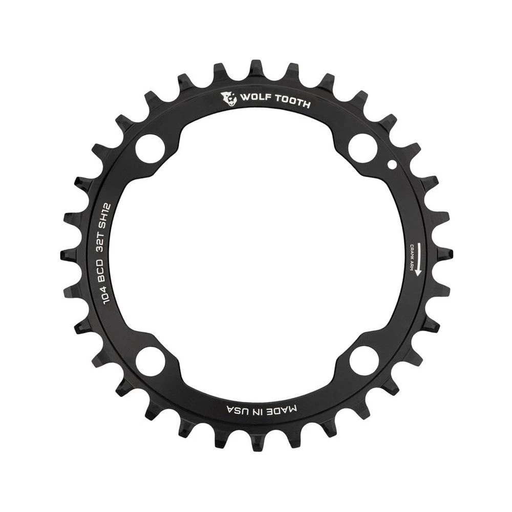 Wolf 104 BCD Chainring For Shimano 12 Speed 3 Wolf 104 BCD Chainring For Shimano 12 Speed