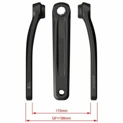 FSA E-Bike CK-320 ISIS Crank Arms (Bosch Gen 3) -Braking Sales Shop 1582120416 01332500