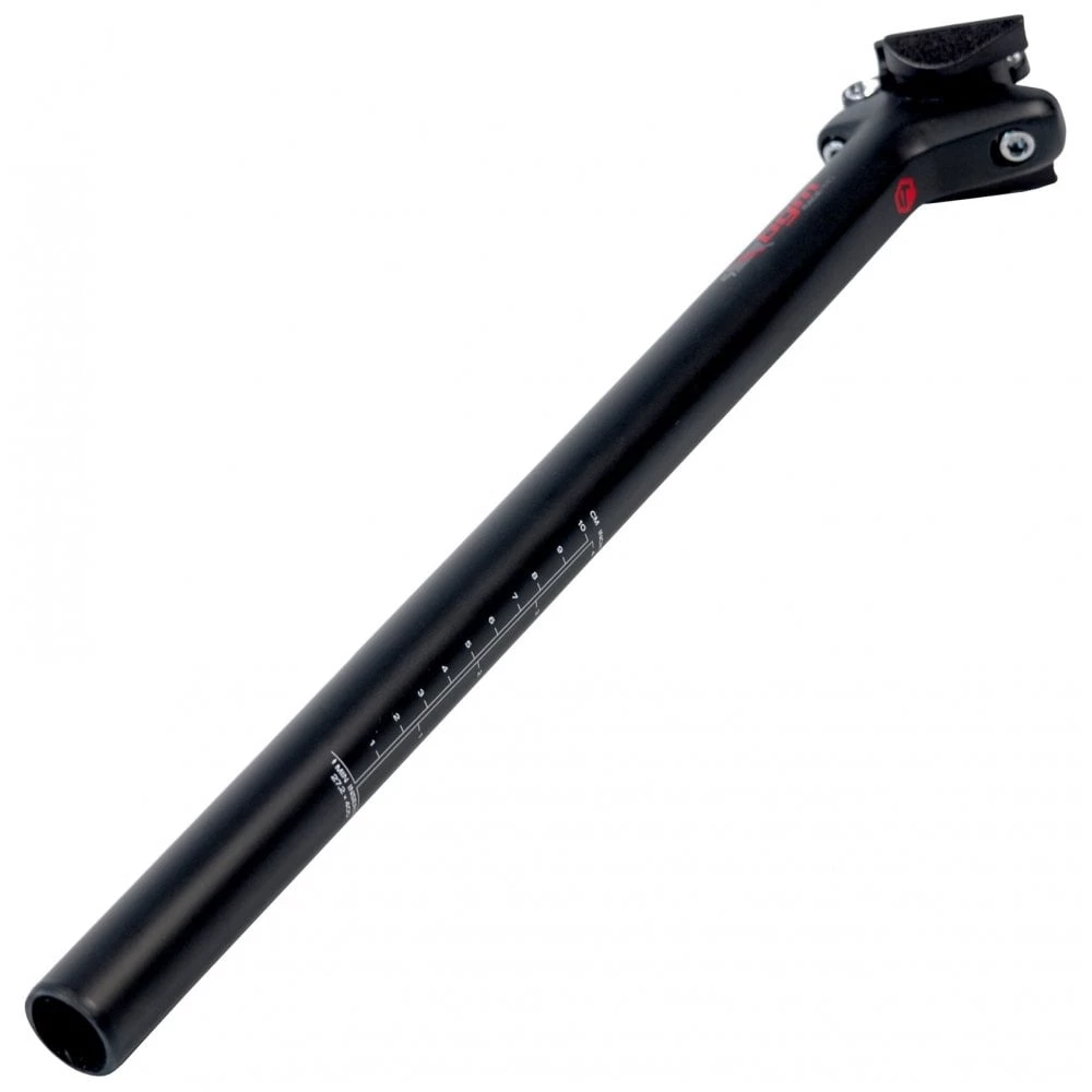 Bergamont BGP01 27.2mm/350mm Seatpost - UD Carbon/Red 3 Bergamont BGP01 27.2mm/350mm Seatpost - UD Carbon/Red