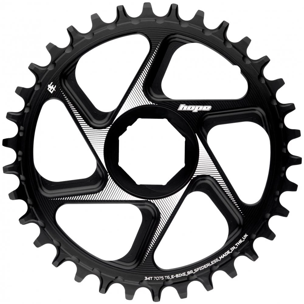 HOPE E-Bike Spiderless Retainer Chainring - Brose 3 HOPE E-Bike Spiderless Retainer Chainring - Brose