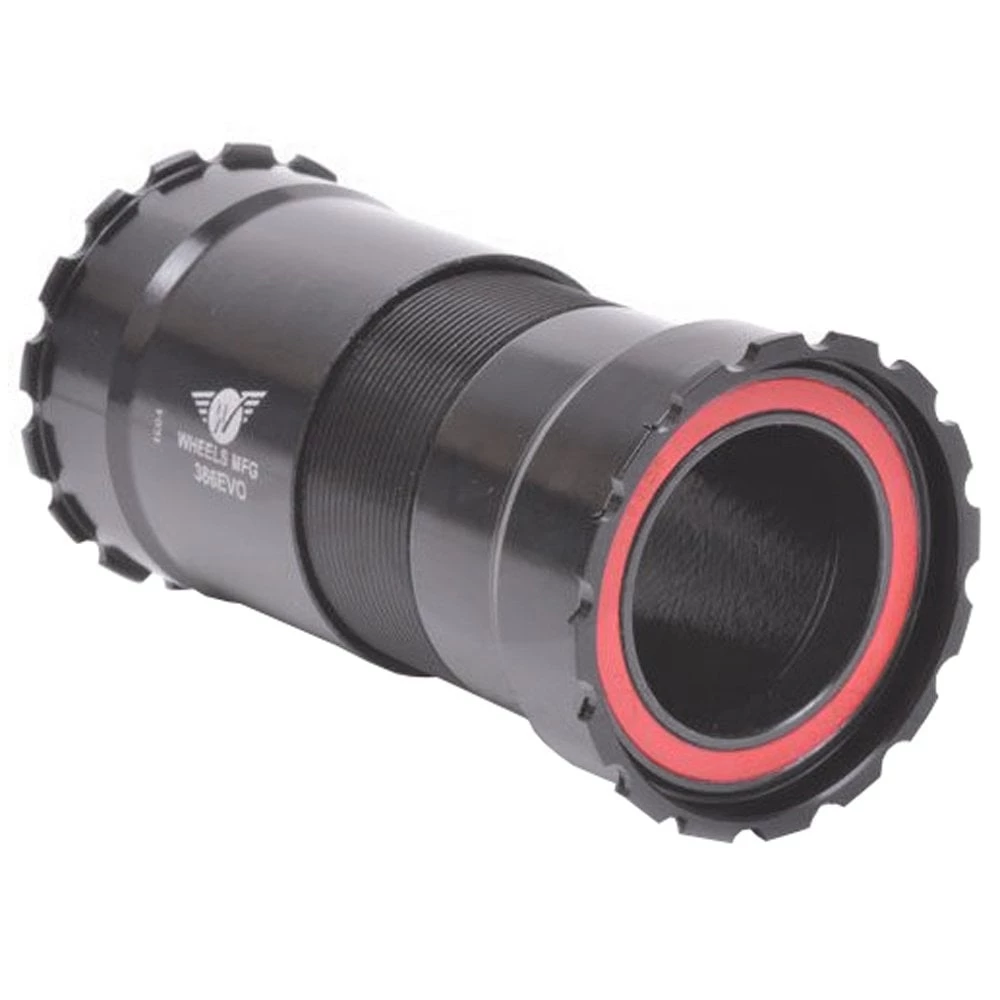 Wheels 386EVO Bottom Bracket With Threaded Sleeve And Zero Ceramic Bearings For 30mm Cranks 3 Wheels 386EVO Bottom Bracket With Threaded Sleeve And Zero Ceramic Bearings For 30mm Cranks