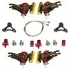 Scott TRP EuroX Cantilever Brakes - Red Ano/UD Carbon -Braking Sales Shop 1620206860 13009100