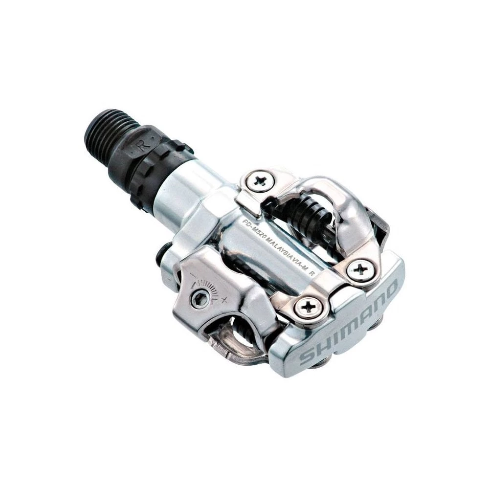 Shimano M520 SPD Clipless Mountain Bike Pedals 4 Shimano M520 SPD Clipless Mountain Bike Pedals - Image 2