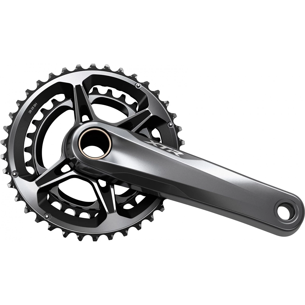 Shimano M9100 XTR 2x12 Double Crankset (168 Mm Q-Factor) 3 Shimano M9100 XTR 2x12 Double Crankset (168 Mm Q-Factor)