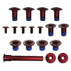 Scott Red Screw Set For Spark/Scale/Genius/Genius LT Frames