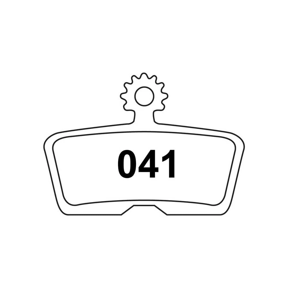 RWD R041 Disc Brake Pads - Avid Code R 2011> - Sintered 3 RWD R041 Disc Brake Pads - Avid Code R 2011> - Sintered