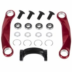 Cannondale Moto Push Linkage Kit - Red With Black Hardware