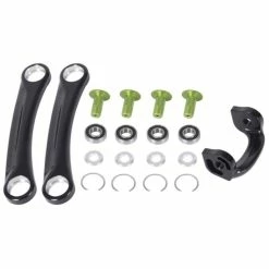 Cannondale Moto Push Linkage Kit - Black With Green Hardware