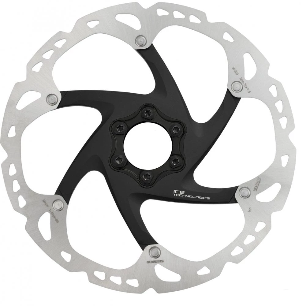 Shimano Deore XT RT86 6-Bolt Disc Brake Rotor 3 Shimano Deore XT RT86 6-Bolt Disc Brake Rotor