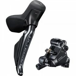Shimano Ultegra R8170 12-Speed Di2 E-Tube STI Lever (Right Lever/Front Flat Mount Caliper)