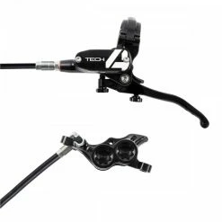 HOPE Tech 4 E4 Hydraulic Disc Brake - Left-Hand/Rear (No Rotor)