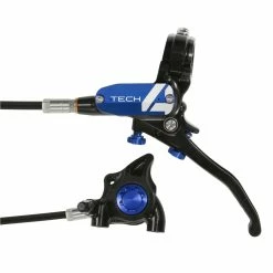 HOPE Tech 4 X2 Flatmount Hydraulic Disc Brake - Left-Hand/Rear (No Rotor) -Braking Sales Shop 1e3f5a1c t4x2fbl