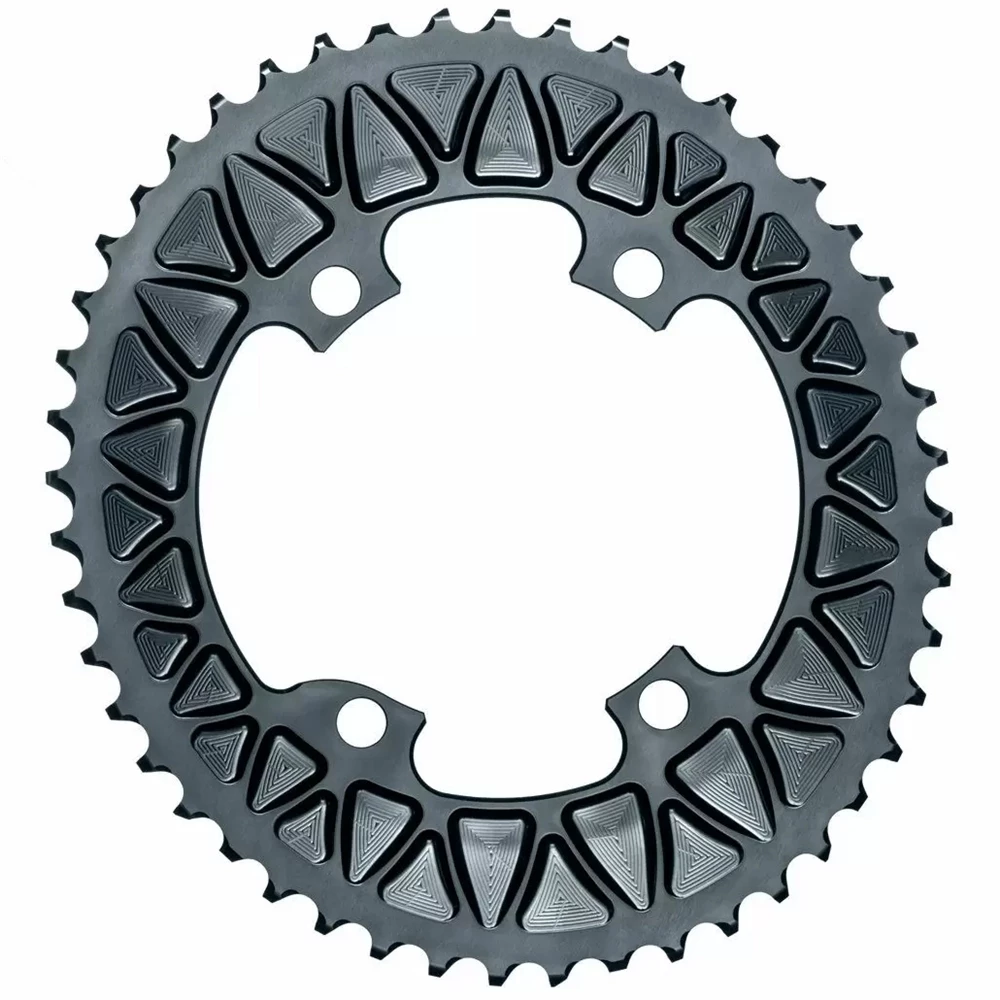 AbsoluteBLACK Oval Road/Gravel 110/4 2X Subcompact Chainring For 9100/8000/9000/6800 3 AbsoluteBLACK Oval Road/Gravel 110/4 2X Subcompact Chainring For 9100/8000/9000/6800