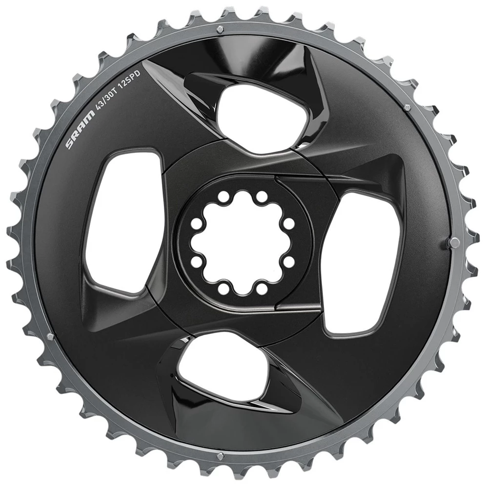 SRAM Force 94BCD 2X12 Road Wide Chainring With Cover Plate - 43T 3 SRAM Force 94BCD 2X12 Road Wide Chainring With Cover Plate - 43T