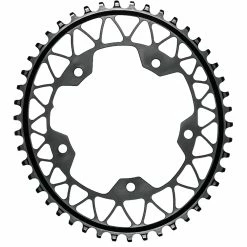AbsoluteBLACK Oval Gravel 1X 110/5 Narrow Wide Chainring (Bolts Included)