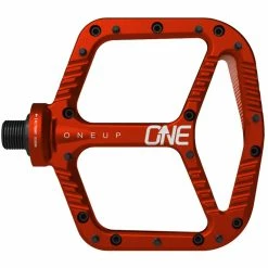 OneUp Aluminium Flat Pedals 13 OneUp Aluminium Flat Pedals -Braking Sales Shop 345bbf32 oneup components alu flat pedal top red 966
