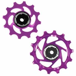 HOPE 14/12 Tooth Jockey Wheels (Pair) -Braking Sales Shop 37a1d3c3 purple pair
