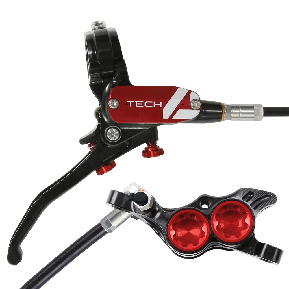 HOPE Tech 4 E4 Hydraulic Disc Brake - Right-Hand/Front (No Rotor) 4 HOPE Tech 4 E4 Hydraulic Disc Brake - Right-Hand/Front (No Rotor) - Image 2