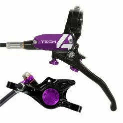 HOPE Tech 4 X2 Hydraulic Disc Brake - Left-Hand/Rear (No Rotor) -Braking Sales Shop 41677698 t4x2pul