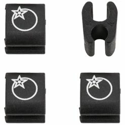 Orange Cable Tidies - 4 Pack