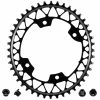 AbsoluteBLACK Oval Gravel 1X 110BCD 4-Bolt Chainring - Shimano 9100/8000/9000/6800 Narrow/Wide (Bolts Included) -Braking Sales Shop 4f753870 absoluteblack gravel 1x oval 110 4 bcd chainring 9100 9000 8000 6800 1