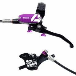HOPE Tech 4 Trial Zone Hydraulic Disc Brake - Left-Hand/Rear (No Rotor) -Braking Sales Shop 51fc42c4 t4tzpur9l