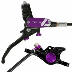 HOPE Tech 4 X2 Hydraulic Disc Brake - Right-Hand/Front (No Rotor) 11 HOPE Tech 4 X2 Hydraulic Disc Brake - Right-Hand/Front (No Rotor) -Braking Sales Shop 56e2c3ed t4x2pur