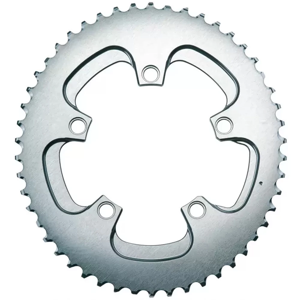 AbsoluteBLACK Oval 110BCD 5-Bolt 2X Winter Chainring (Not For SRAM) 3 AbsoluteBLACK Oval 110BCD 5-Bolt 2X Winter Chainring (Not For SRAM)