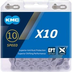 KMC Anti-Rust X10 EPT 10-Speed Chain (114 Links)