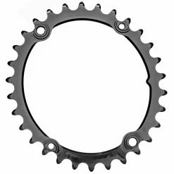 AbsoluteBLACK Oval Road/Gravel 110/4 2X Subcompact Inner Chainring For 9100/8000/9000/6800 (Bolts Included)