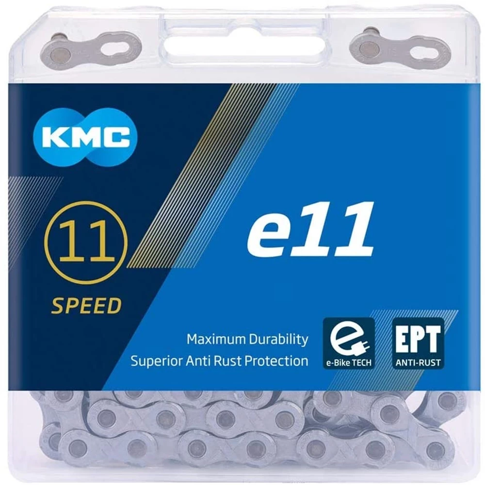 KMC E11 EPT 11-Speed E-Bike Chain - Silver 3 KMC E11 EPT 11-Speed E-Bike Chain - Silver
