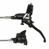 HOPE Tech 4 X2 Flatmount Hydraulic Disc Brake - Braided Hose - Left-Hand/Rear (No Rotor) 2 HOPE Tech 4 X2 Flatmount Hydraulic Disc Brake - Braided Hose - Left-Hand/Rear (No Rotor) -Braking Sales Shop b8f44cf2 t4x2fbblbb