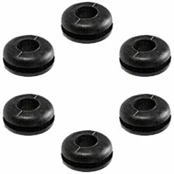 Orange Cable Grommets - 6 Pack
