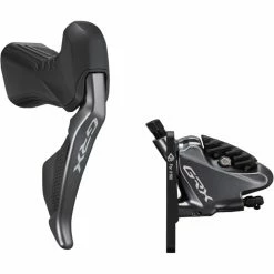 Shimano GRX STRX815 Di2 STI Lever / BRRX810 Flat Mount Brake Caliper