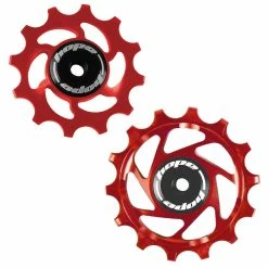 HOPE 14/12 Tooth Jockey Wheels (Pair) -Braking Sales Shop d817afc8 red pair