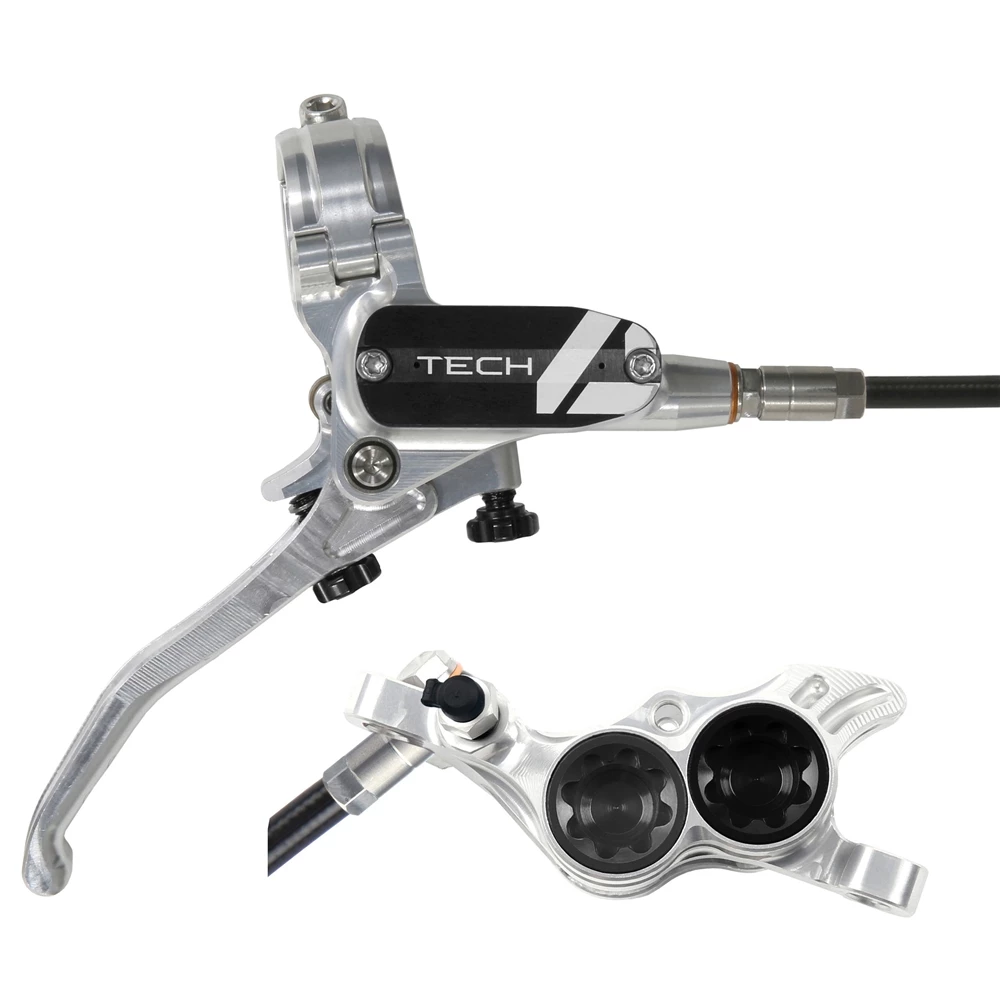 HOPE Tech 4 E4 Hydraulic Disc Brake - Right-Hand/Front (No Rotor) 7 HOPE Tech 4 E4 Hydraulic Disc Brake - Right-Hand/Front (No Rotor) - Image 5