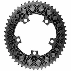 AbsoluteBLACK Oval 110BCD 5-Bolt 2X Chainring (Not For SRAM) -Braking Sales Shop fd450623 absoluteblack road oval chainring ultegra fc6750 dura ace 7800 7900 qrings 1